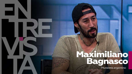 Muralista argentino: "El arte debe estar sin censurar, pintando en Rusia no tengo nada que ver con una guerra"