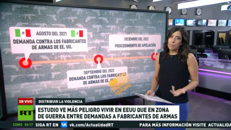 Estudio estima los peligros de vivir en EE.UU., mientras los fabricantes de armas afrontan más críticas