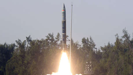 India desplegará 120 misiles balísticos tácticos a lo largo de su frontera con China y Pakistán