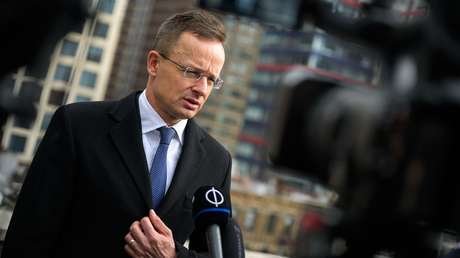 El ministro de Asuntos Exteriores de Hungría, Peter Szijjarto