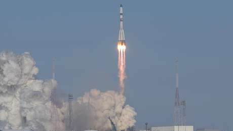 VIDEO: El cohete ruso Soyuz 2.1a despega rumbo a la EEI desde el cosmódromo de Baikonur