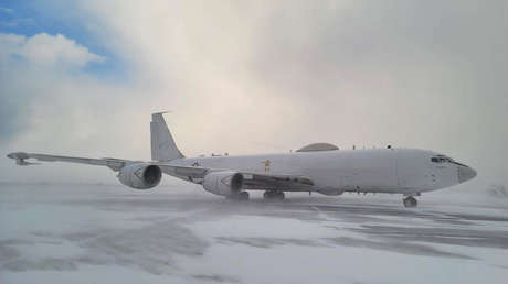 Un 'avión del juicio final' de EE.UU. aterriza en Europa