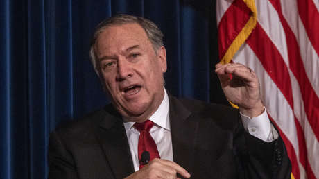 El exsecretario de Estado estadounidense Mike Pompeo