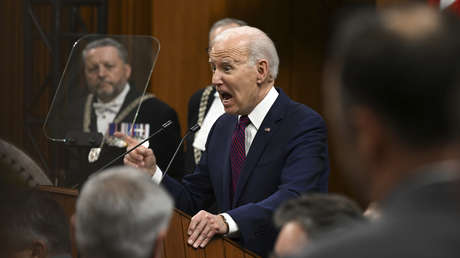 Biden: "Hoy aplaudo a China por dar un paso al frente, disculpen, aplaudo a Canadá"