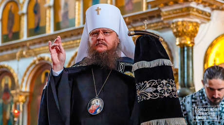 Colocan una tobillera electrónica a un líder religioso de la Iglesia ortodoxa canónica de Ucrania