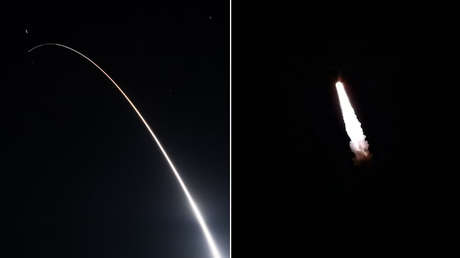 VIDEO:  EE.UU. realiza una prueba con el misil balístico intercontinental Minuteman III