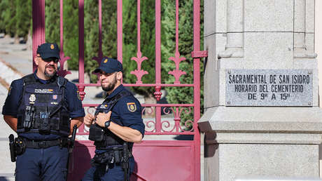 Exhuman al fundador de la Falange Española en el Valle de los Caídos