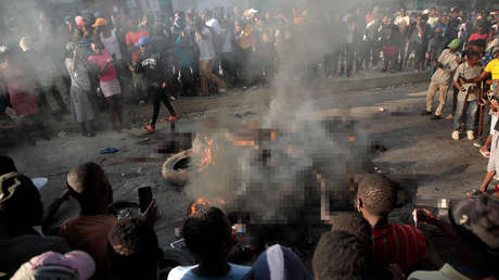 Queman vivos a 13 presuntos delincuentes en la capital de Haití