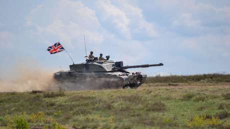 Embajada rusa: Reino Unido busca convertir a Ucrania en "un vertedero radiactivo"