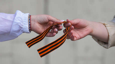 Castigarán con multas a los moldavos que lleven la cinta de San Jorge el Día de la Victoria