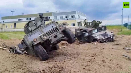 Primeras imágenes del lugar donde eliminaron al grupo ucraniano infiltrado en Rusia