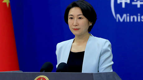 El Ministerio de Exteriores chino, Mao Ning