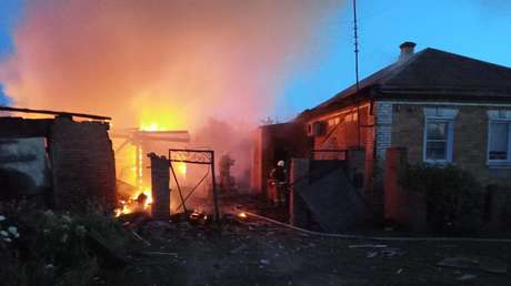 Dos muertos tras un bombardeo ucraniano en un pueblo cerca de la ciudad rusa de Bélgorod