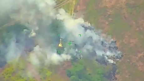 VIDEO: Dron kamikaze ruso golpea el radar del sistema alemán IRIS-T valorado en 18 millones de dólares