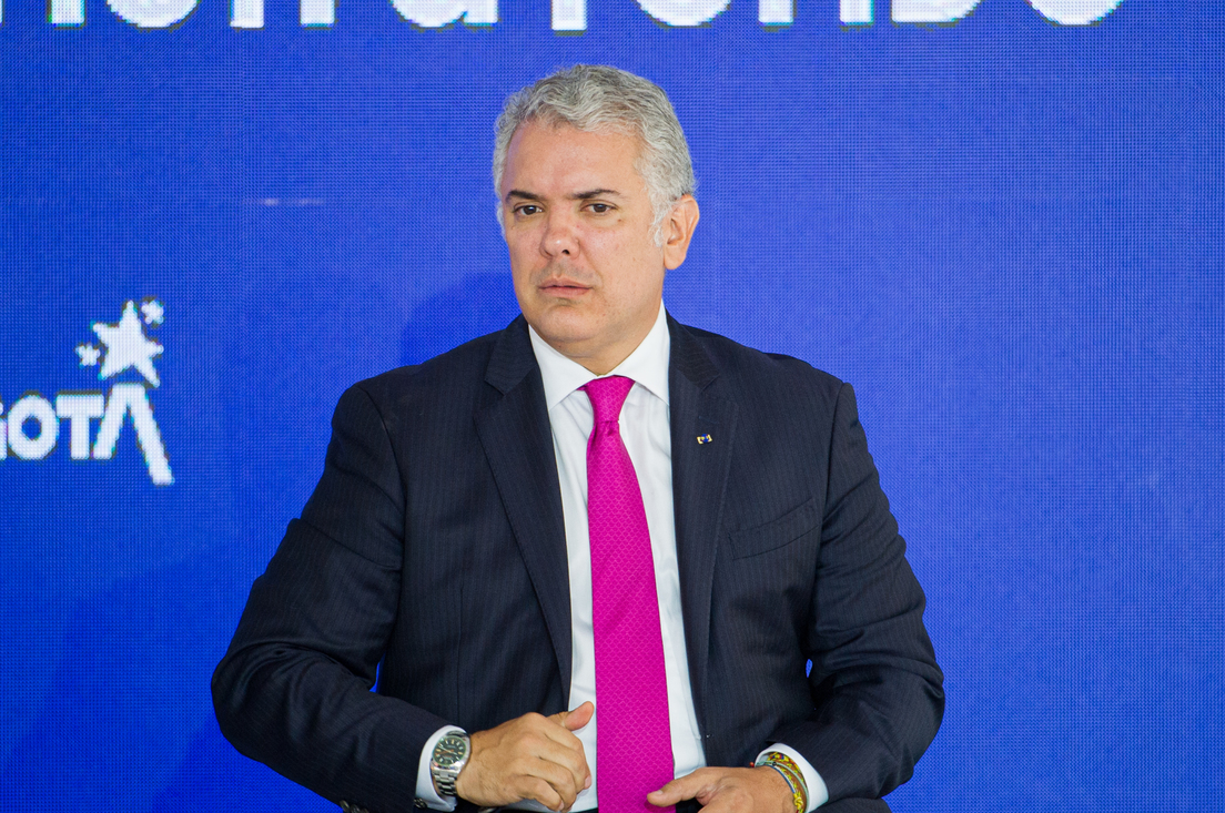 El expresidente Iván Duque