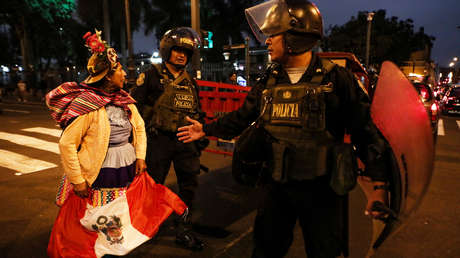 Manifestantes en Perú activan la "jornada nacional de protesta centralizada" contra Boluarte