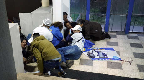 VIDEOS: Imágenes captadas en el lugar del asesinato del candidato ecuatoriano Fernando Villavicencio