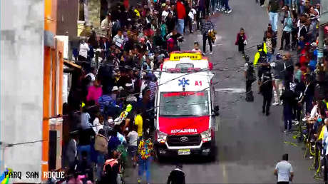 Al menos 18 personas heridas deja una carrera de coches de madera en Ecuador