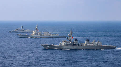 AP: EE.UU., Australia y Japón realizarán ejercicios navales conjuntos en el disputado mar de China Meridional