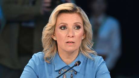 La vocera de la cancillería rusa, María Zajárova