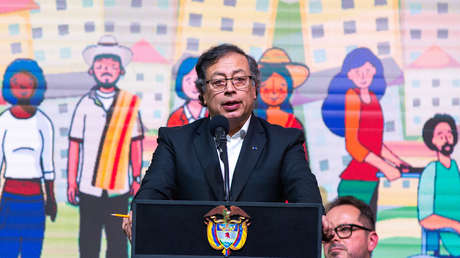 El presidente colombiano, Gustavo Petro