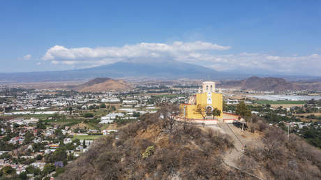 La leyenda de un templo prehispánico en la ciudad mexicana de Atlixco se convierte en realidad