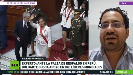 Analista: A falta del respaldo popular, Boluarte busca el reconocimiento en el extranjero