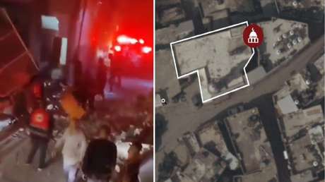 La Fuerza Aérea de Israel bombardea una mezquita en Cisjordania