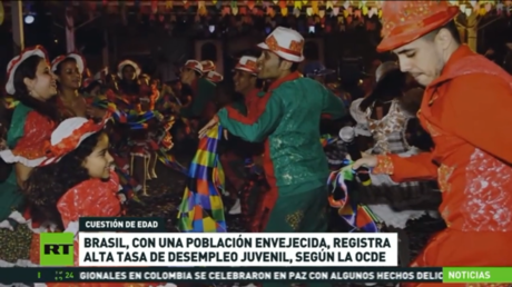 OCDE: Brasil registra una alta tasa de desempleo juvenil con una población envejecida