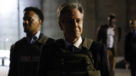 Blinken visita Irak con un chaleco antibalas y manda un mensaje a "quienes quieran aprovecharse del conflicto en Gaza" para amenazar a EE.UU.