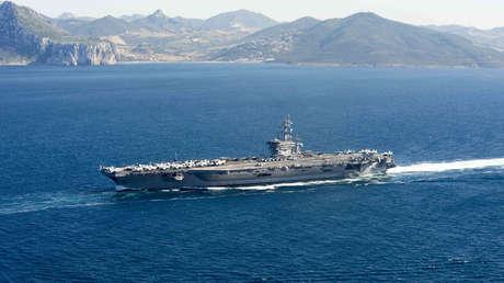 Grupo liderado por el portaviones estadounidense Eisenhower llega al golfo de Omán