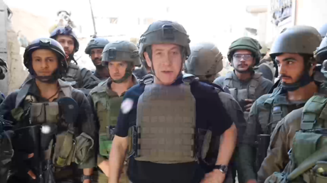 "Nada nos detendrá": Netanyahu entra en Gaza y promete "seguir hasta el final"