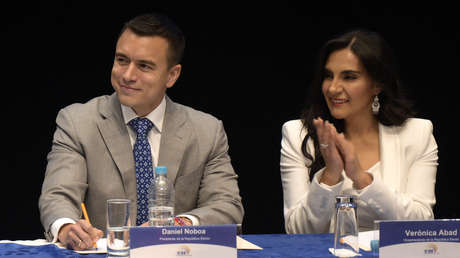 ¿Ruptura del binomio presidencial de Ecuador? Lo que dejó el encargo de Noboa a Abad en Israel