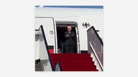 El presidente de Alemania llega a Catar, pero nadie va a recibirlo (VIDEO)