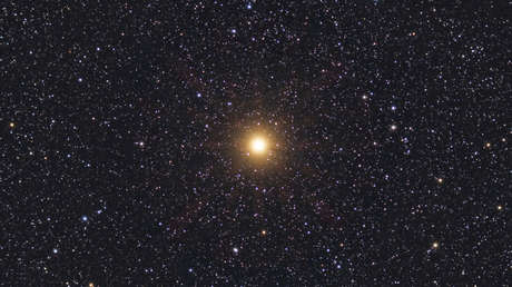 La estrella Betelgeuse, una supergigante roja