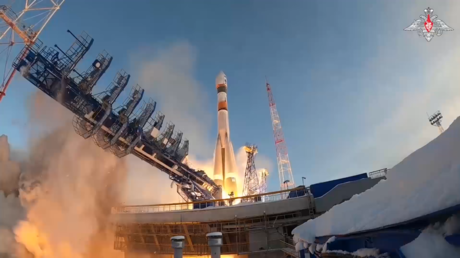 Rusia lanza un cohete Soyuz-2.1b con un satélite militar a bordo (VIDEO)