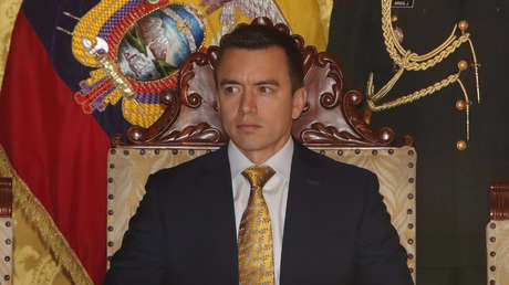 Noboa promete construir en Ecuador dos cárceles como las de El Salvador en un máximo de 200 días