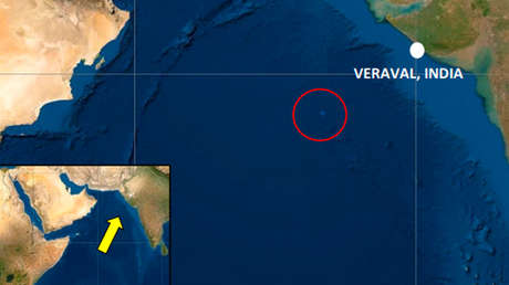 Reino Unido reporta un ataque a un buque frente a las costas de la India