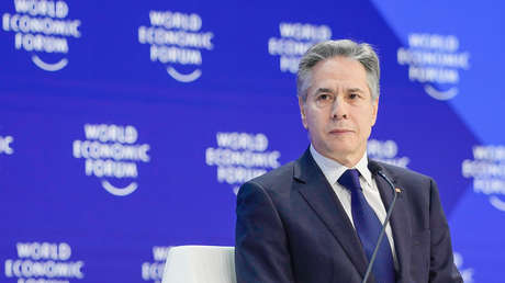 Blinken en Davos: Oriente Medio "quiere" el liderazgo de EE.UU.