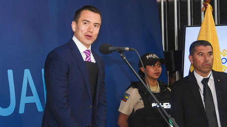 Noboa teme que Ecuador pase de ser "centro logístico" de droga a convertirse en uno de producción