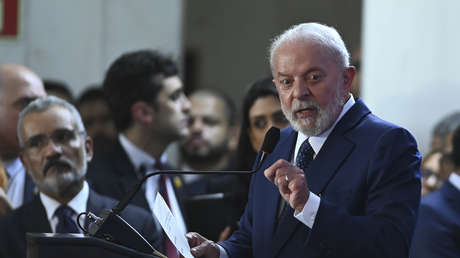 El presidente de Brasil, Luiz Inácio Lula da Silva