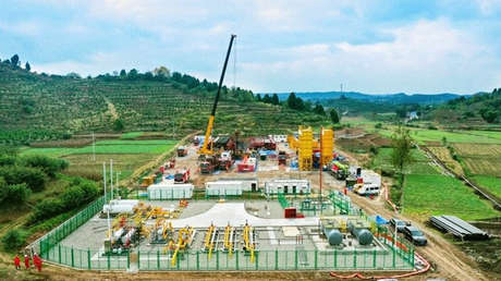 Descubren un enorme yacimiento ultraprofundo de gas de esquisto en China