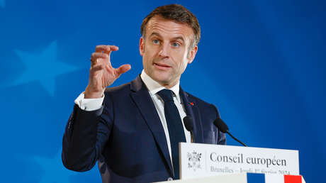 Macron: Se podrán tomar "medidas de intervención" si los granos ucranianos "desestabilizan" los precios en Francia