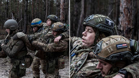 FOTO: Soldado ucraniano luce un símbolo nazi en un entrenamiento