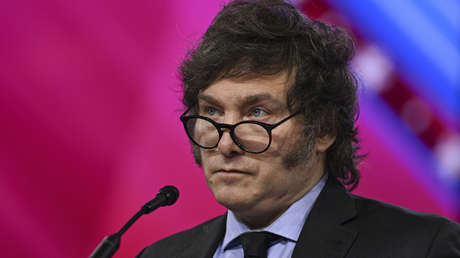 El presidente de Argentina, Javier Milei