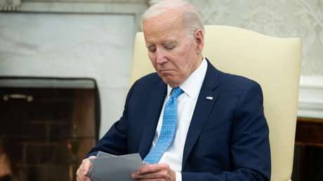 Desliz de Biden sobre Gaza: promete "lanzamientos aéreos" de ayudas a Ucrania (VIDEO)