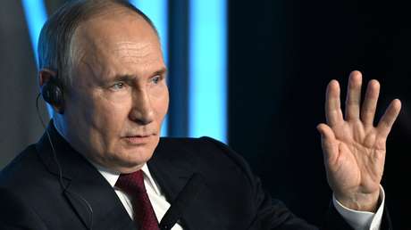 El presidente de Rusia, Vladímir Putin