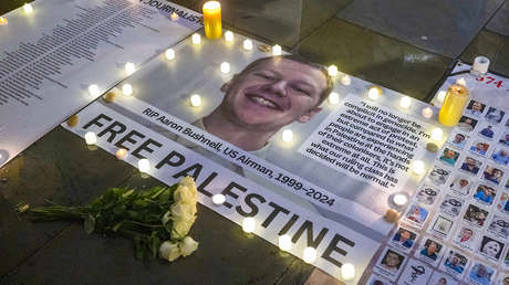 Bautizan una calle de Palestina con el nombre del soldado de EE.UU. que se inmoló