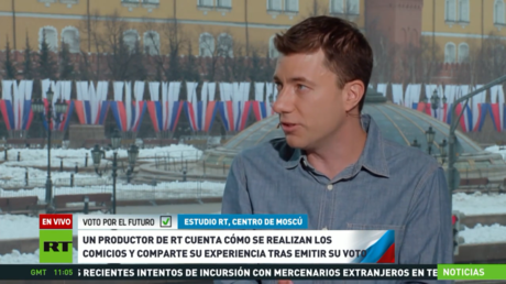 Así transcurre la votación en las elecciones presidenciales de Rusia