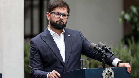 El presidente de Chile, Gabriel Boric